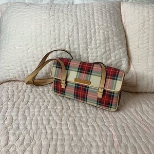 Tommy Hilfiger purse, plaid, red, small